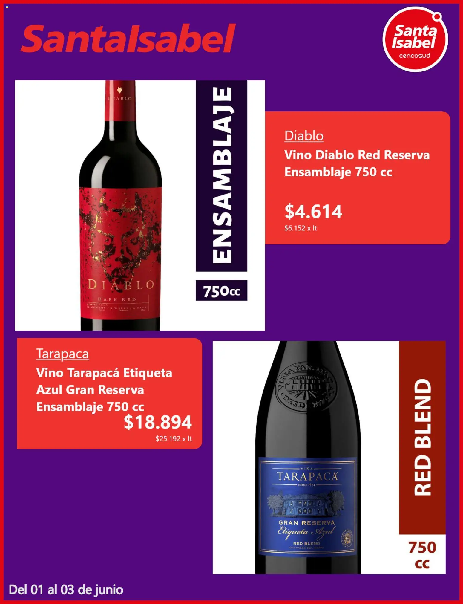 Santa Isabel Cyber Day │ válido desde el 01.06.2026 | Página: 2 | Productos: Vino