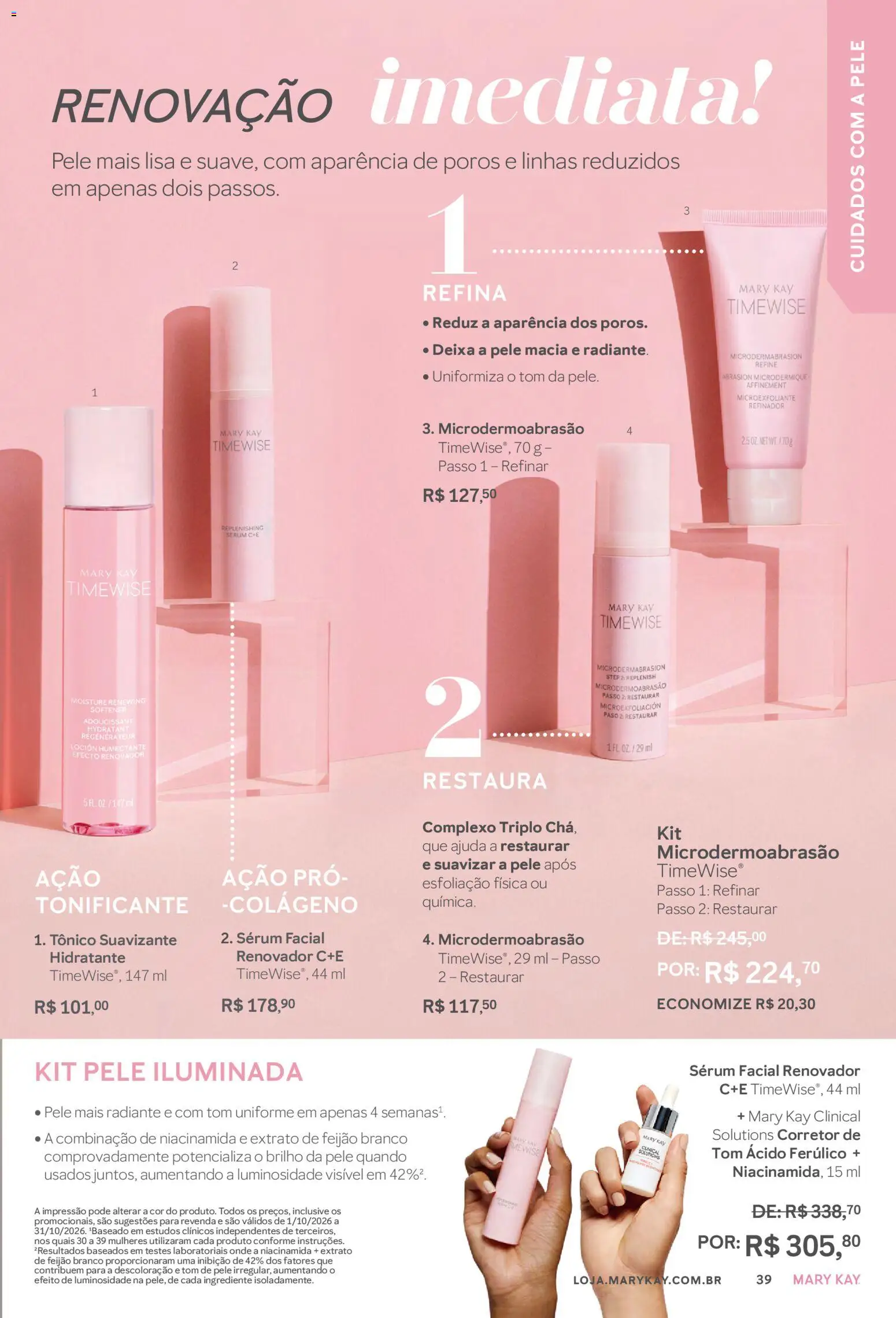 Mary Kay Folheto - válido de 01/10/2026 | Página: 39