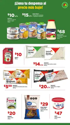 Vista previa de Bodega Aurrerá folleto Lléna tu bolsa con más productos, nuevo folleto de la tienda, válido en México a partir del 03.06.2026 | Página: 5 | Productos: Tomate, Agua, Aceite, Zanahoria