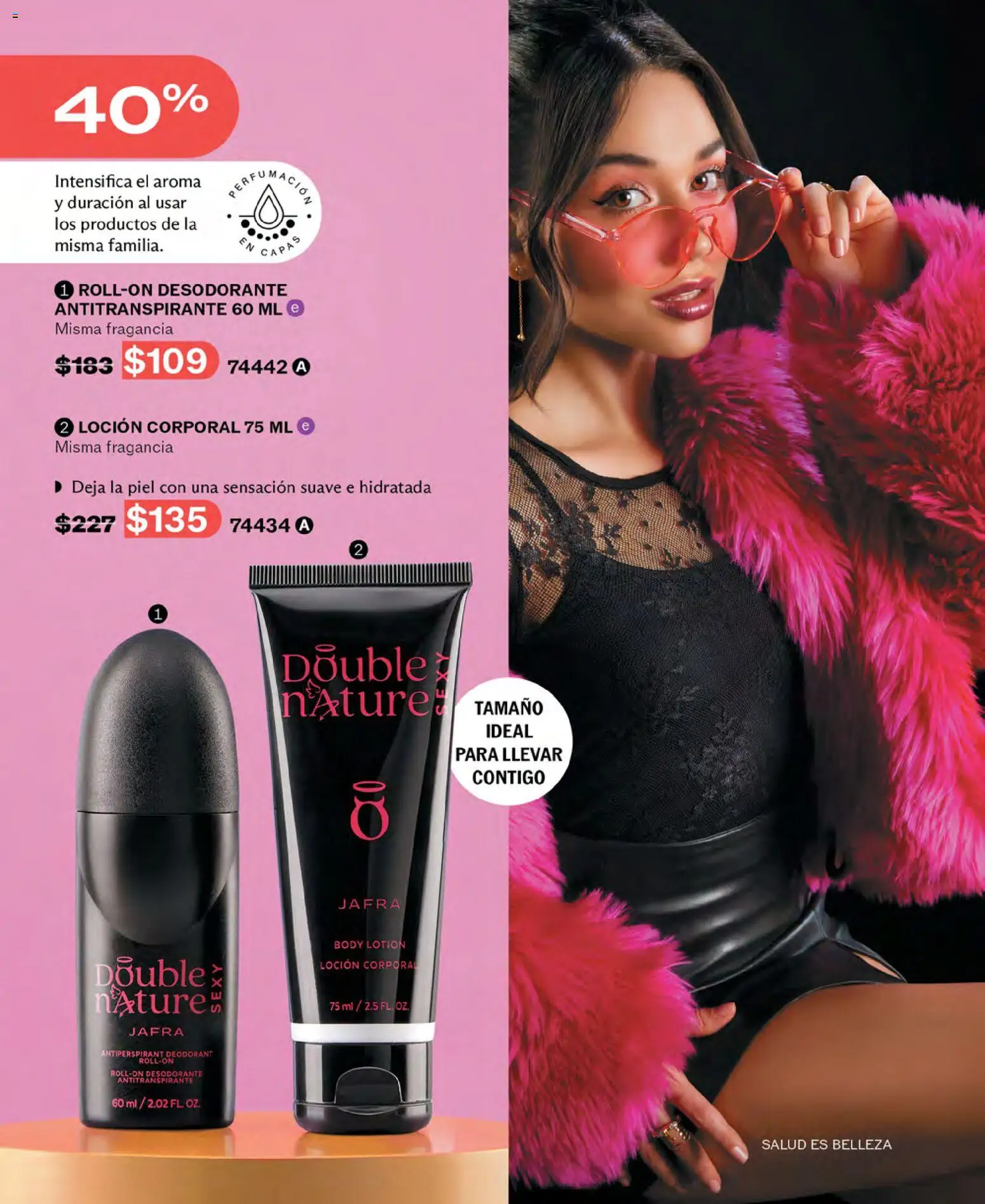 Nuevas ofertas de JAFRA válidas en toda la República Mexicana desde el 01/08/2026. ¡Encuentra las mejores ofertas en JAFRA catálogo! | Página: 2 | Productos: Desodorante, Antitranspirante, Loción, Fragancia