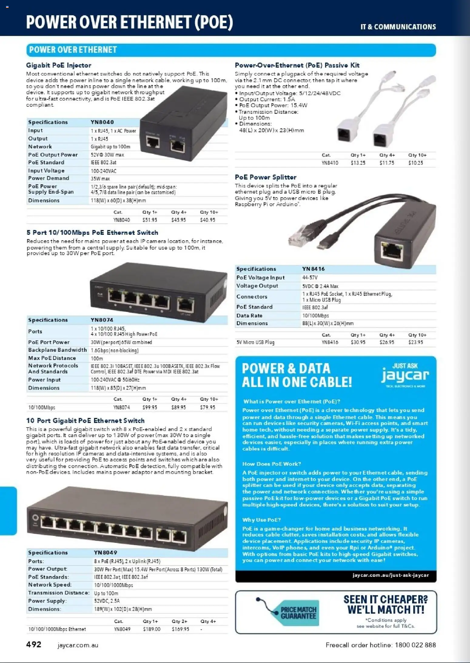 Jaycar catalogue - valid from 31/08/2026 | Page: 490 | Products: Raspberry, Device, Cable, Usb