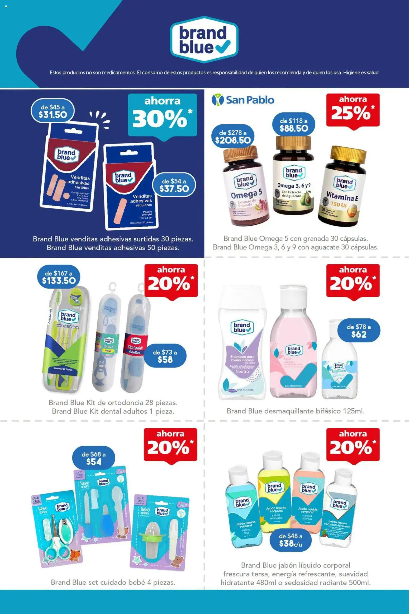 Nuevas ofertas de Farmacia San Pablo válidas en toda la República Mexicana desde el 16/08/2026. ¡Encuentra las mejores ofertas en Farmacia San Pablo catálogo! | Página: 6 | Productos: Jabón líquido, Desmaquillante, Aguacate, Jabón