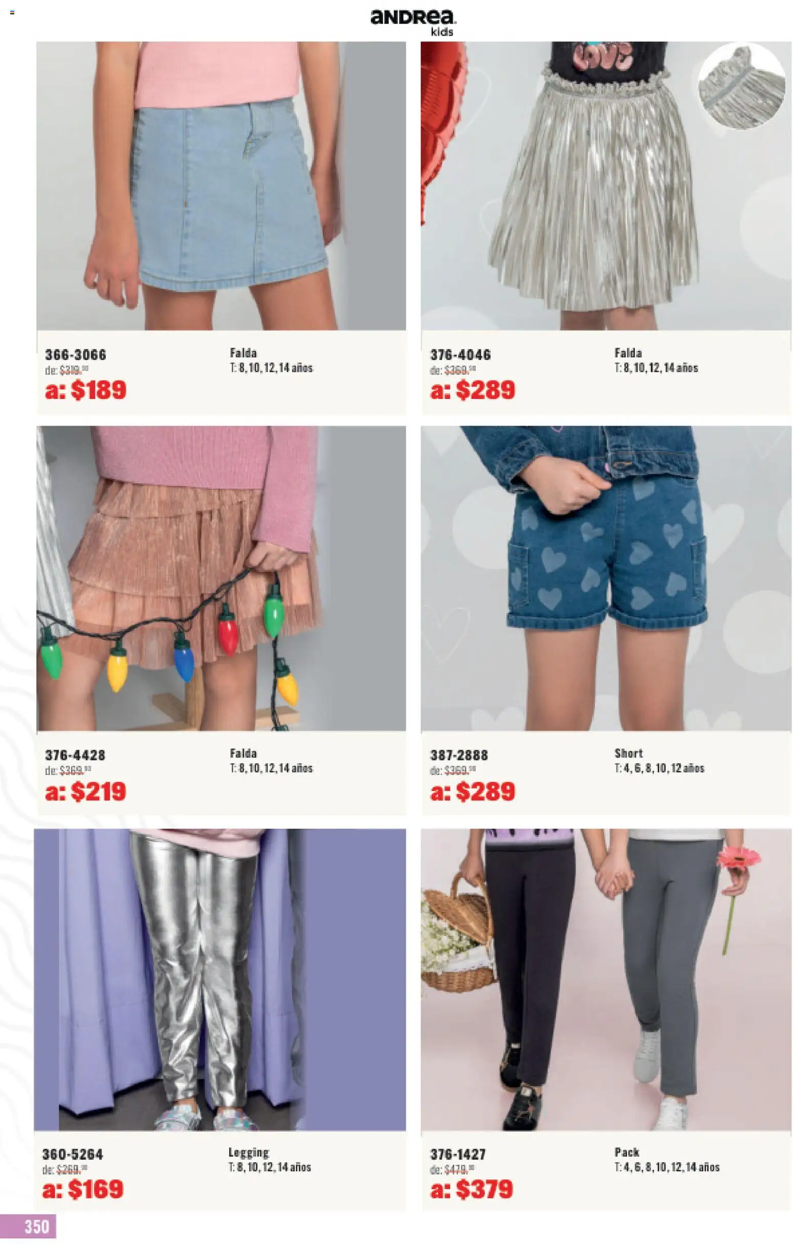 Nuevas ofertas de Andrea válidas en toda la República Mexicana desde el 31.05.2026. ¡Encuentra las mejores ofertas en Andrea catálogo Outlet! | Página: 350
