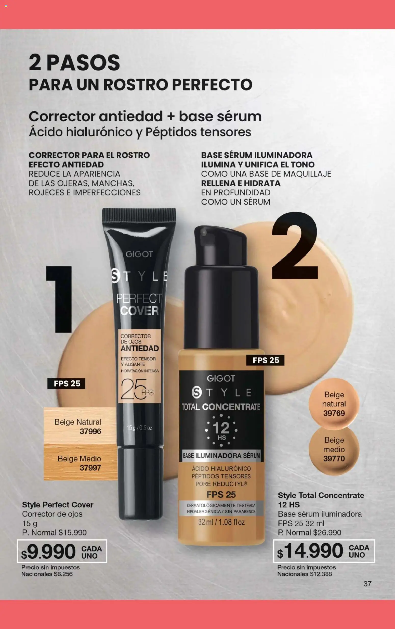 Gigot - CAMPAÑA 10 │ válido desde el 18.06.2026 | Página: 49 | Productos: Base de maquillaje, Maquillaje, Serum