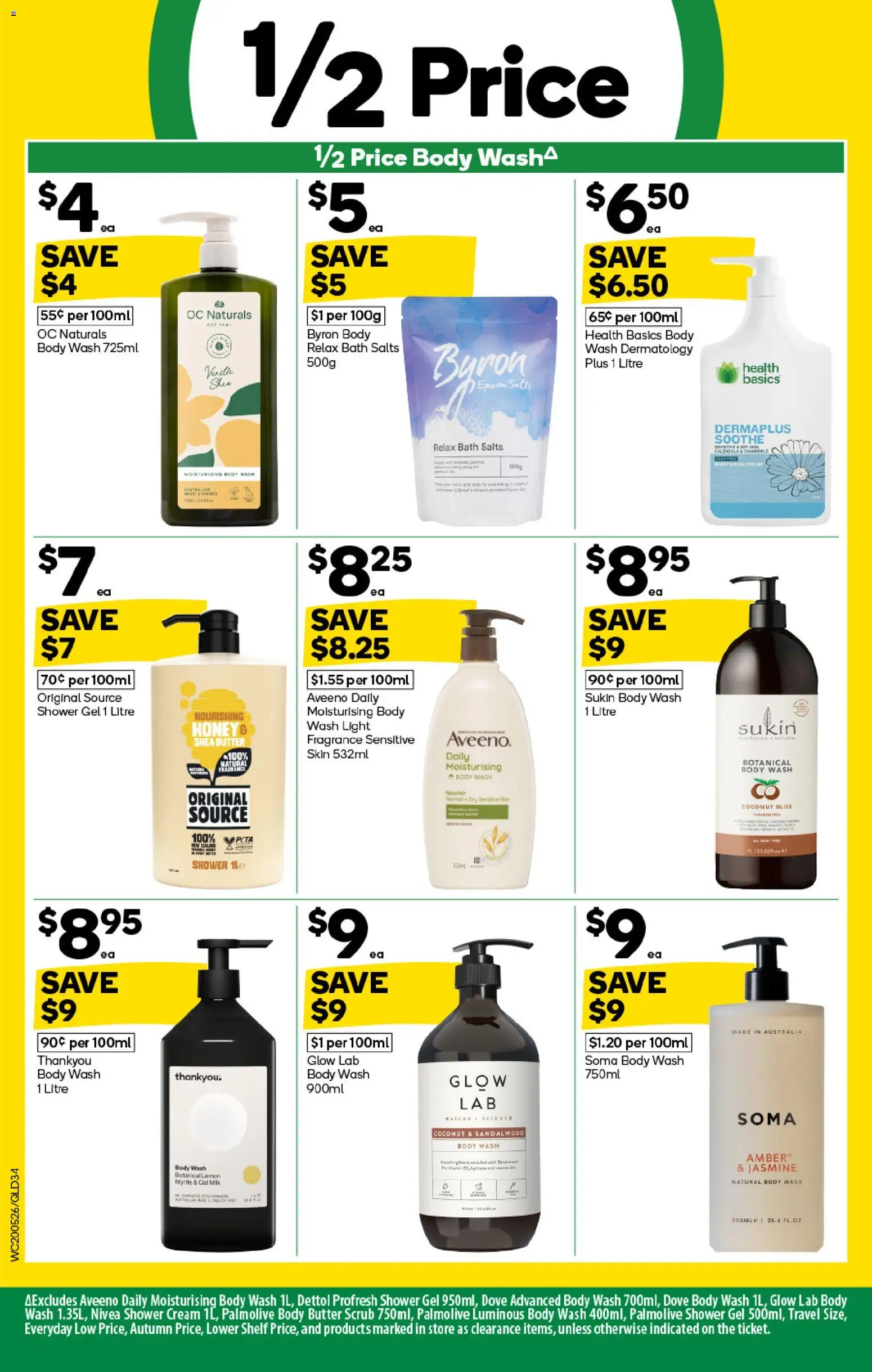 Woolworths catalogue - valid from 20.05.2026 | Page: 32 | Products: Shower, Honey, Shower gel, Body butter