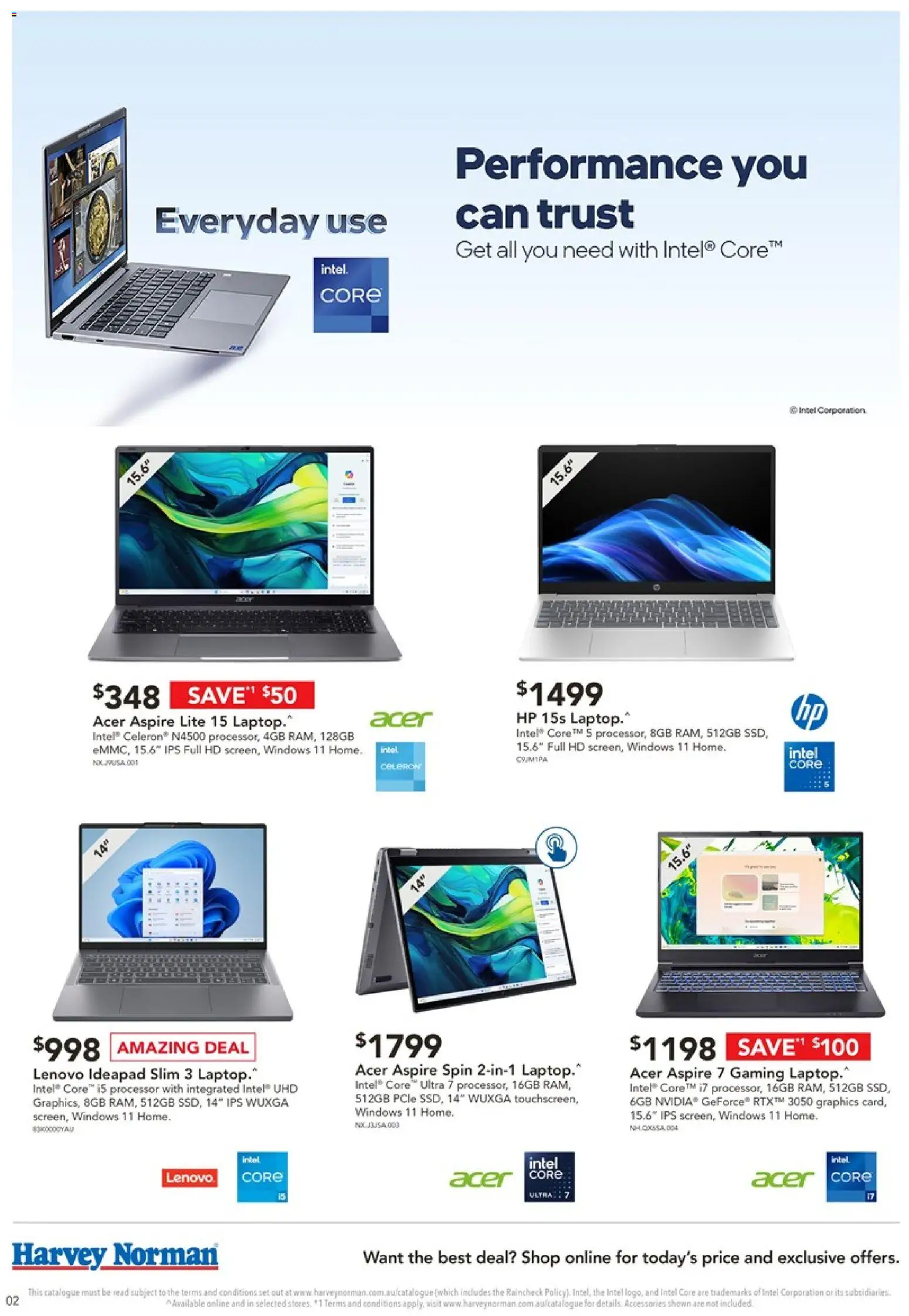Harvey Norman catalogue - valid from 19.05.2026 | Page: 2 | Products: Accessories, Laptop