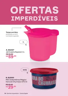 Tupperware catálogo Vitrine 05 - Pré-Visualização do folheto da loja Tupperware, válido de 01.05.2026 | Página: 76
