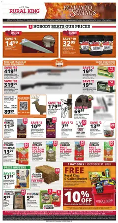Preview of Rural King weekly ads valid from 10/29/2026