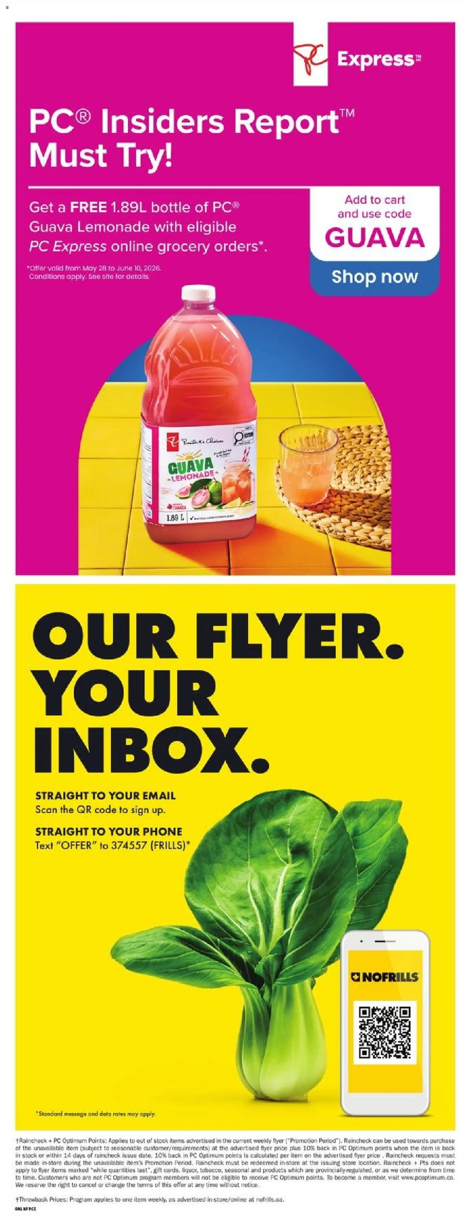 No Frills flyer valid from 28.05.2026 | Page: 12 | Products: Phone, PC