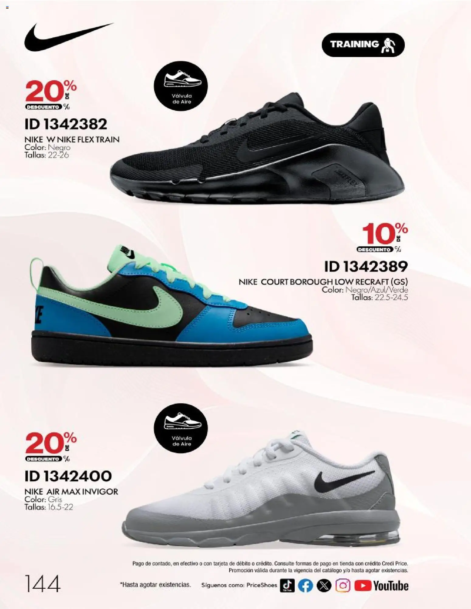 Nuevas ofertas de Price Shoes válidas en toda la República Mexicana desde el 28/10/2026. ¡Encuentra las mejores ofertas en Price Shoes catálogo 10 pagos sin intereses! | Página: 144