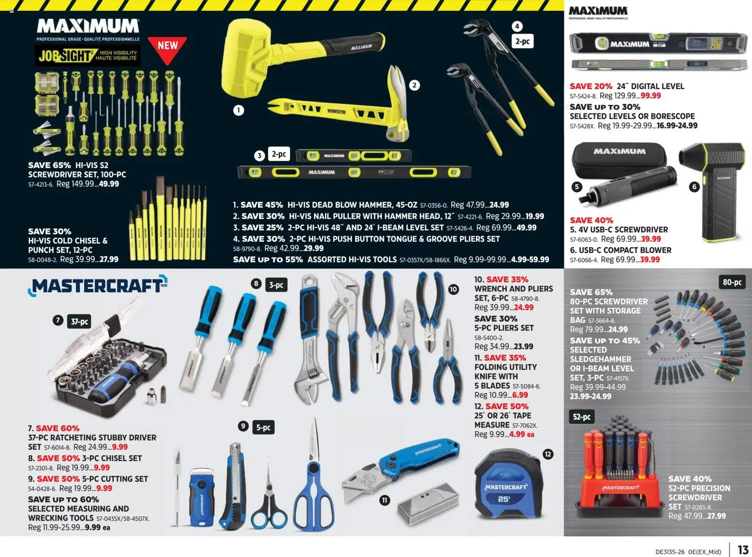 Canadian Tire flyer valid from Aug 27, 2026 | Page: 13