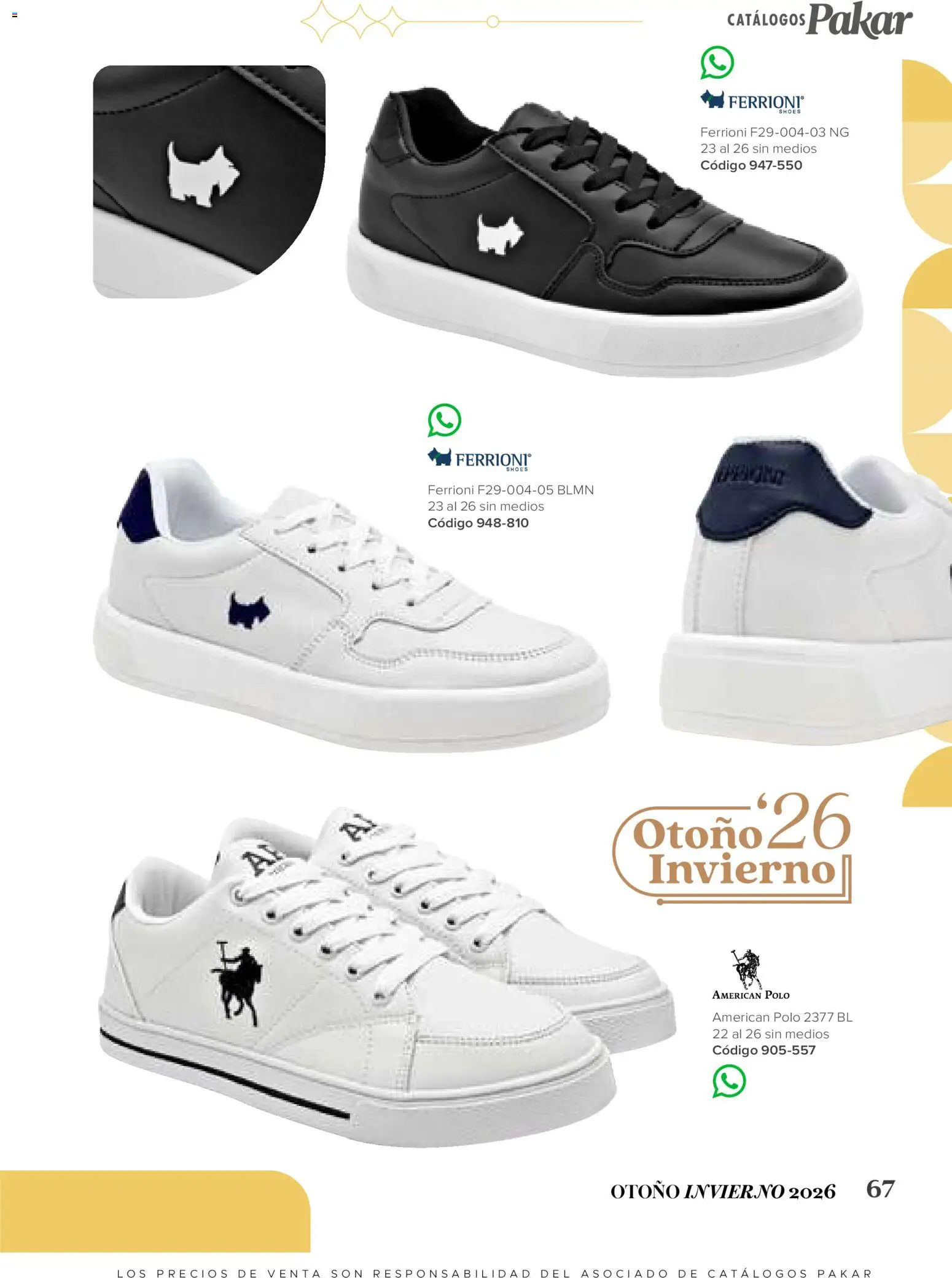 Nuevas ofertas de SC Pakar válidas en toda la República Mexicana desde el 31/07/2026. ¡Encuentra las mejores ofertas en SC Pakar catálogo Casual! | Página: 67