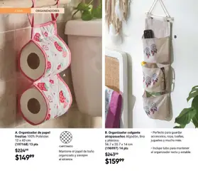 Vista previa de AVON Casa & Estilo 12 2026, nuevo folleto de la tienda, válido en México a partir del 20/08/2026 | Página: 98 | Productos: Organizador, Baño