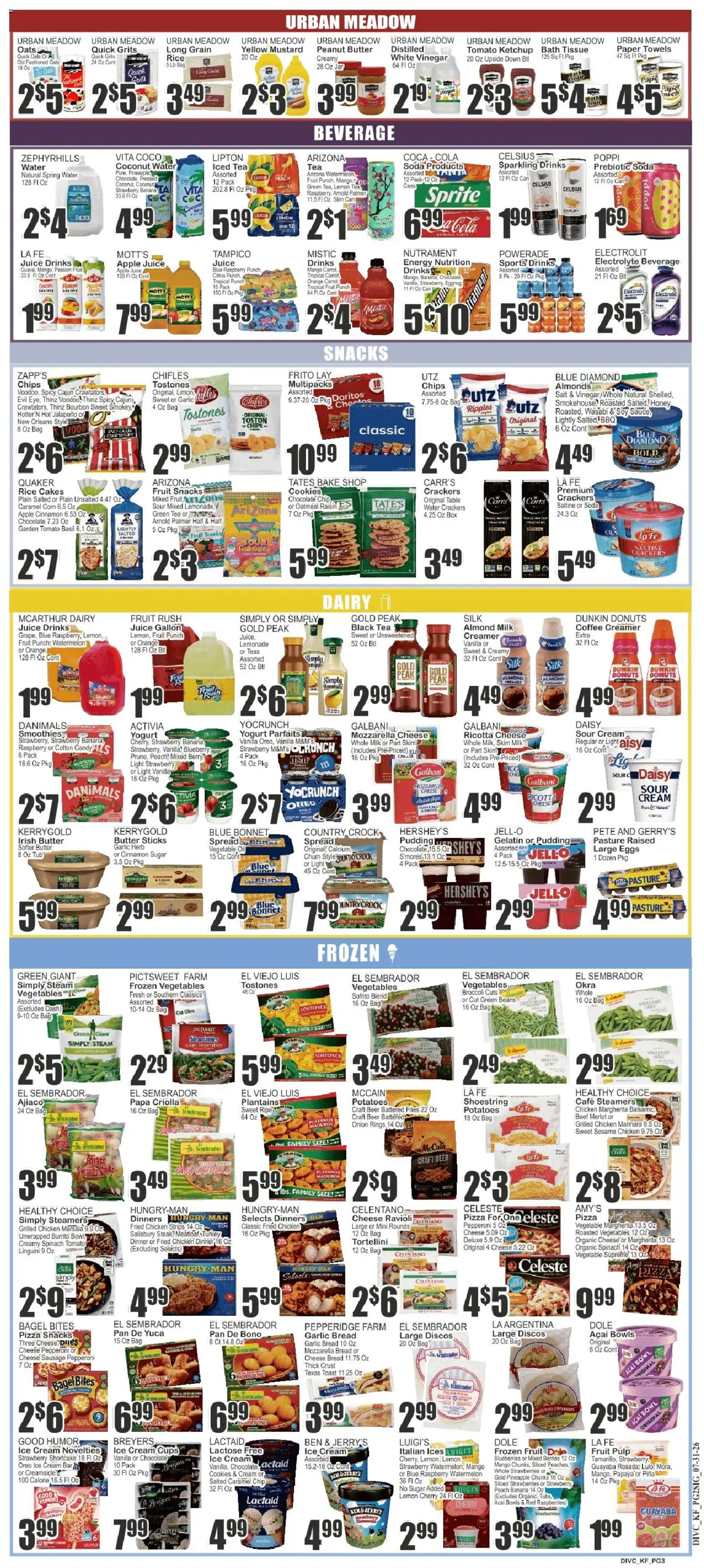 Key Food Weekly Ad - valid from 07/31/2026 | Page: 3