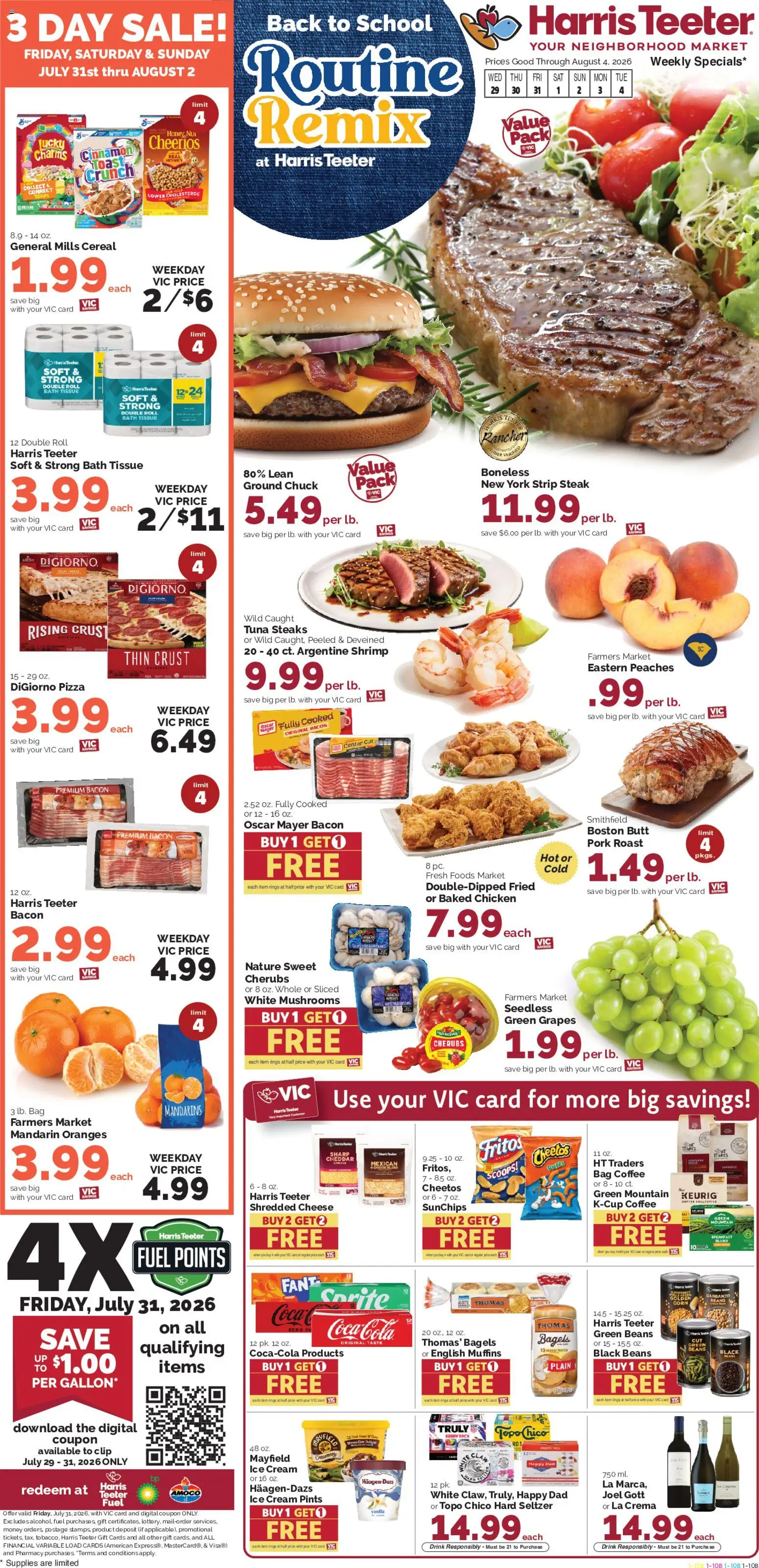 Harris Teeter Weekly Ad - valid from 07/29/2026 | Page: 1