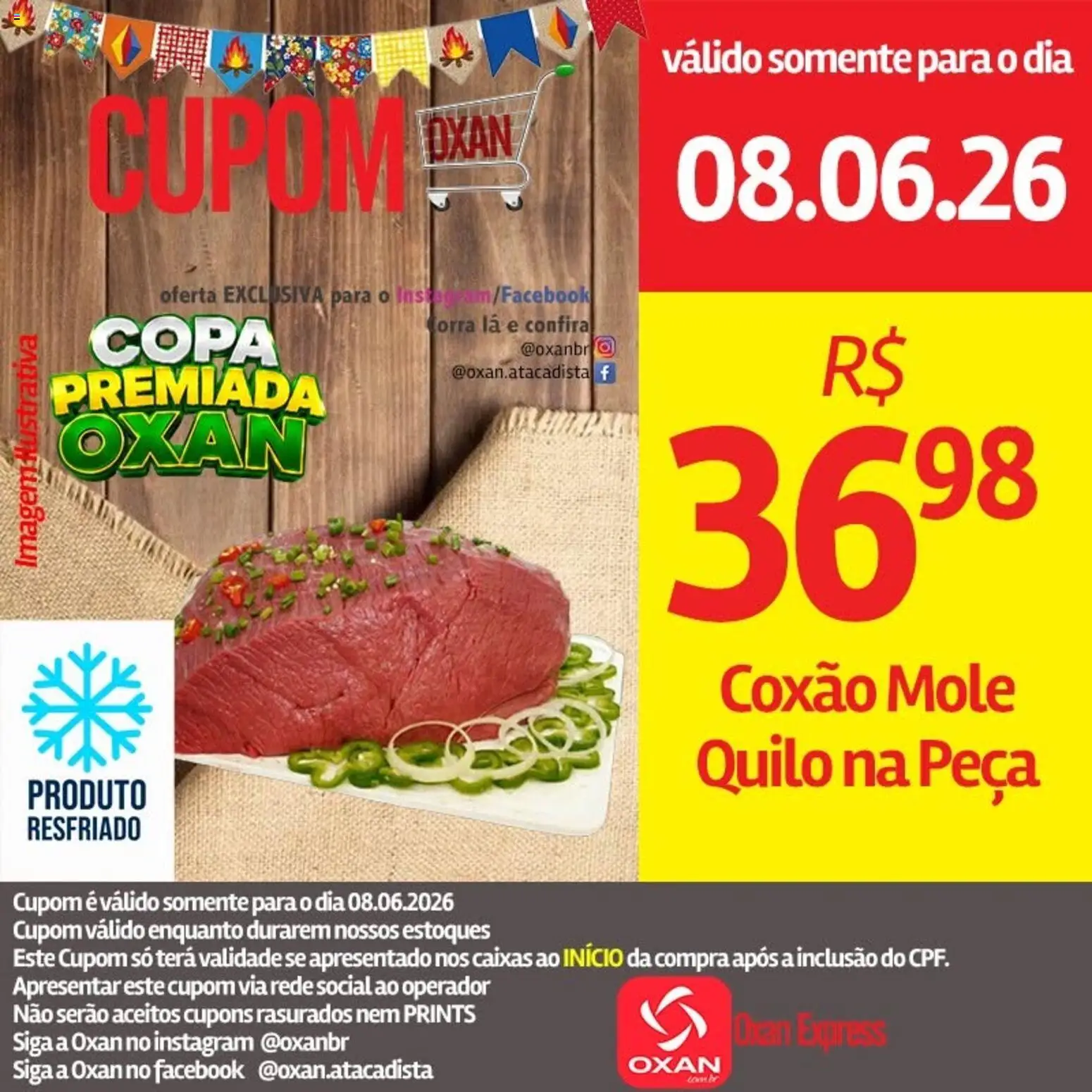 Oxan Atacadista Folheto - válido de 08.06.2026 | Página: 2 | Produtos: Copa