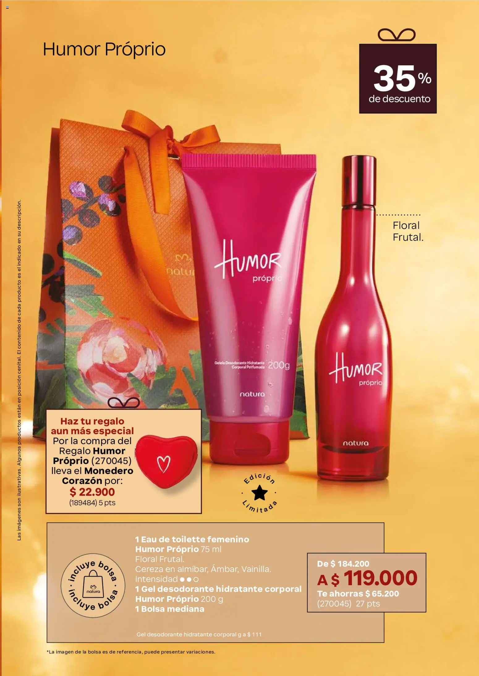 Natura revista - valida desde el 23/09/2026 | Página: 49 | Productos: Bolsa, Eau de toilette, Monedero, Desodorante