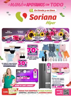 Vista previa de Soriana Apoyamos con todo Híper Nacional, nuevo folleto de la tienda, válido en México a partir del 07.05.2026