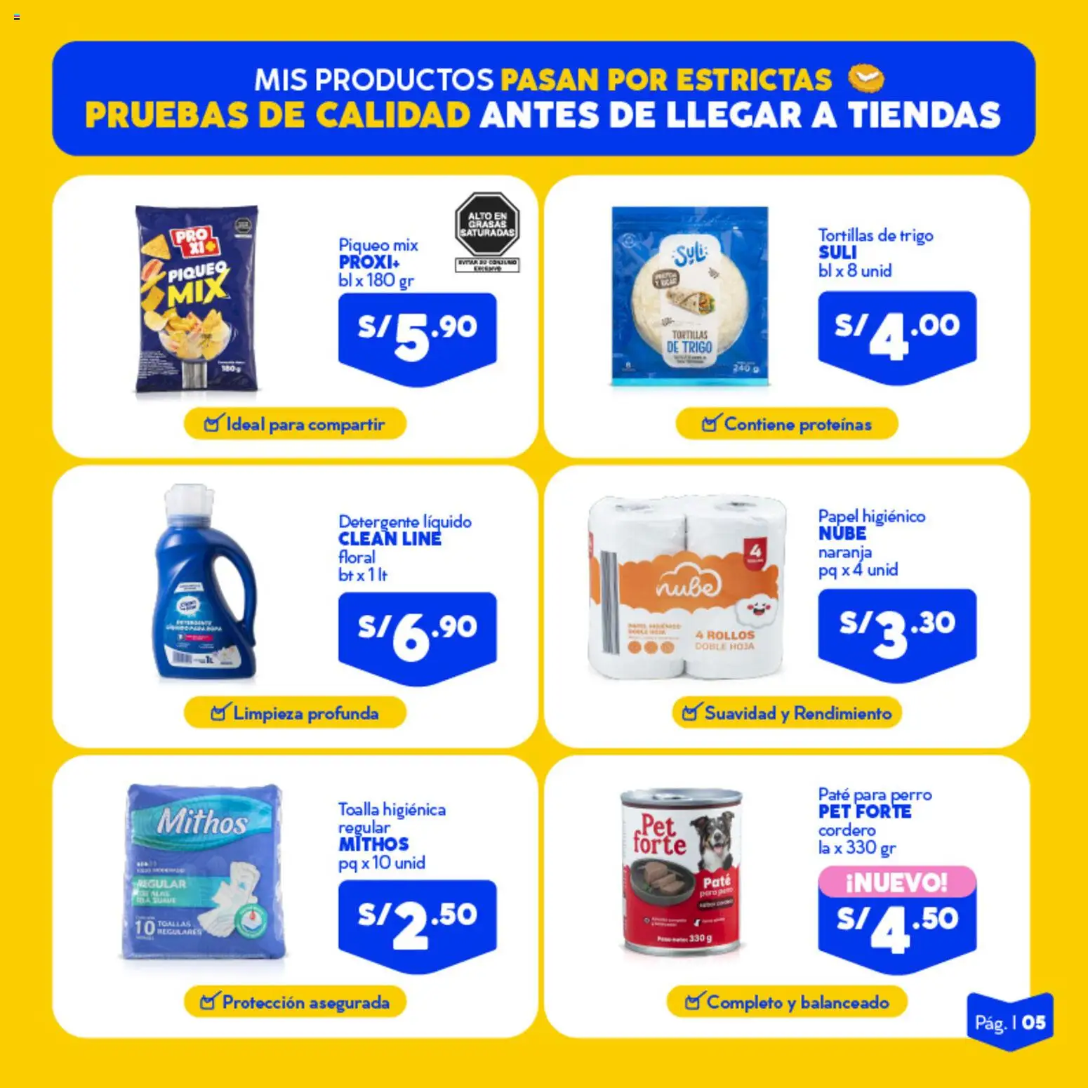 Catálogo Mass válido desde 14/08/2026 | Página: 5 | Productos: Toallas, Detergente líquido, Hoja, Tortillas