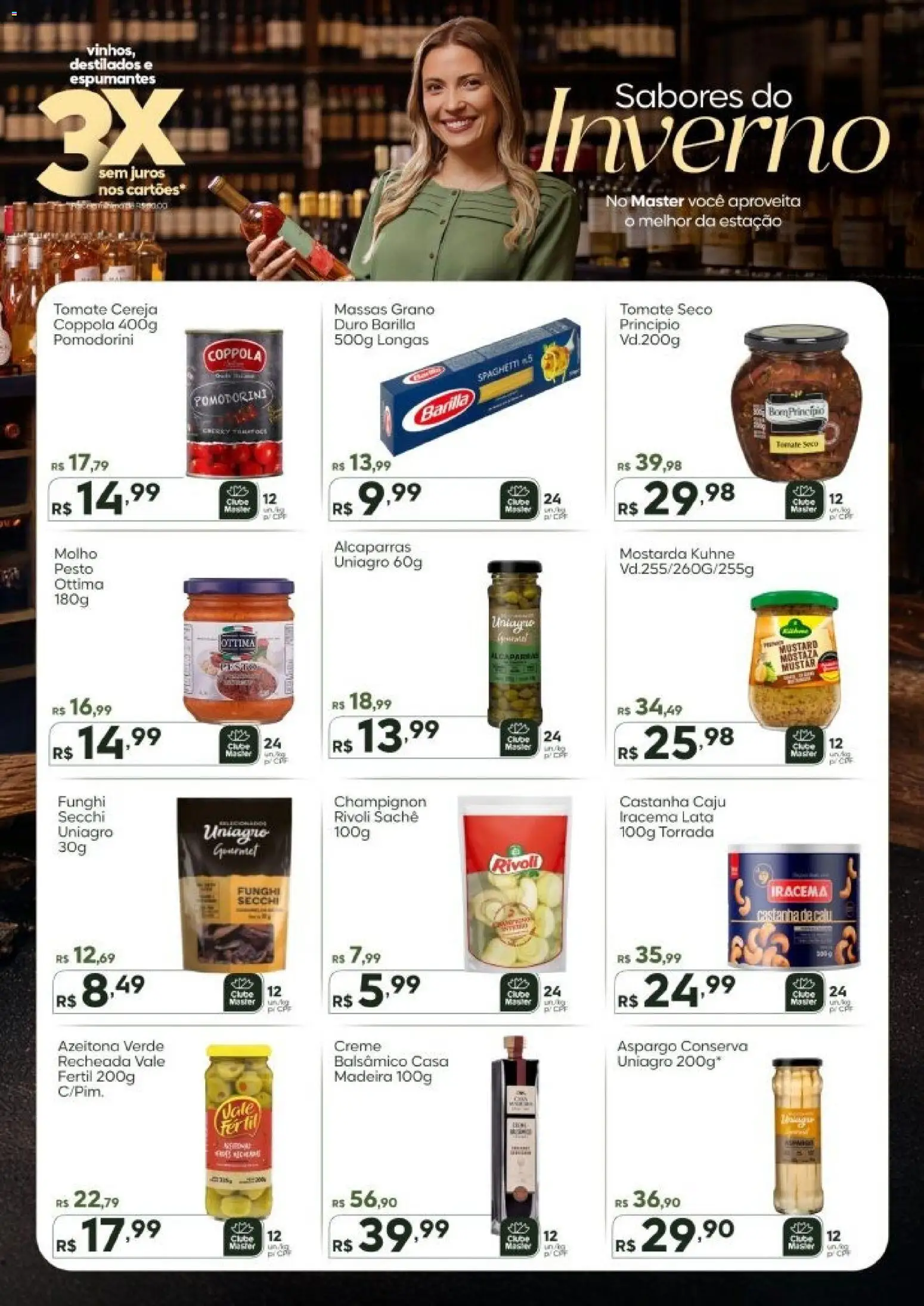 Master Folheto - válido de 16.06.2026 | Página: 11 | Produtos: Caju, Cereja, Creme, Champignon