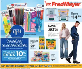 Preview of Fred Meyer weekly ads valid from 08/19/2026