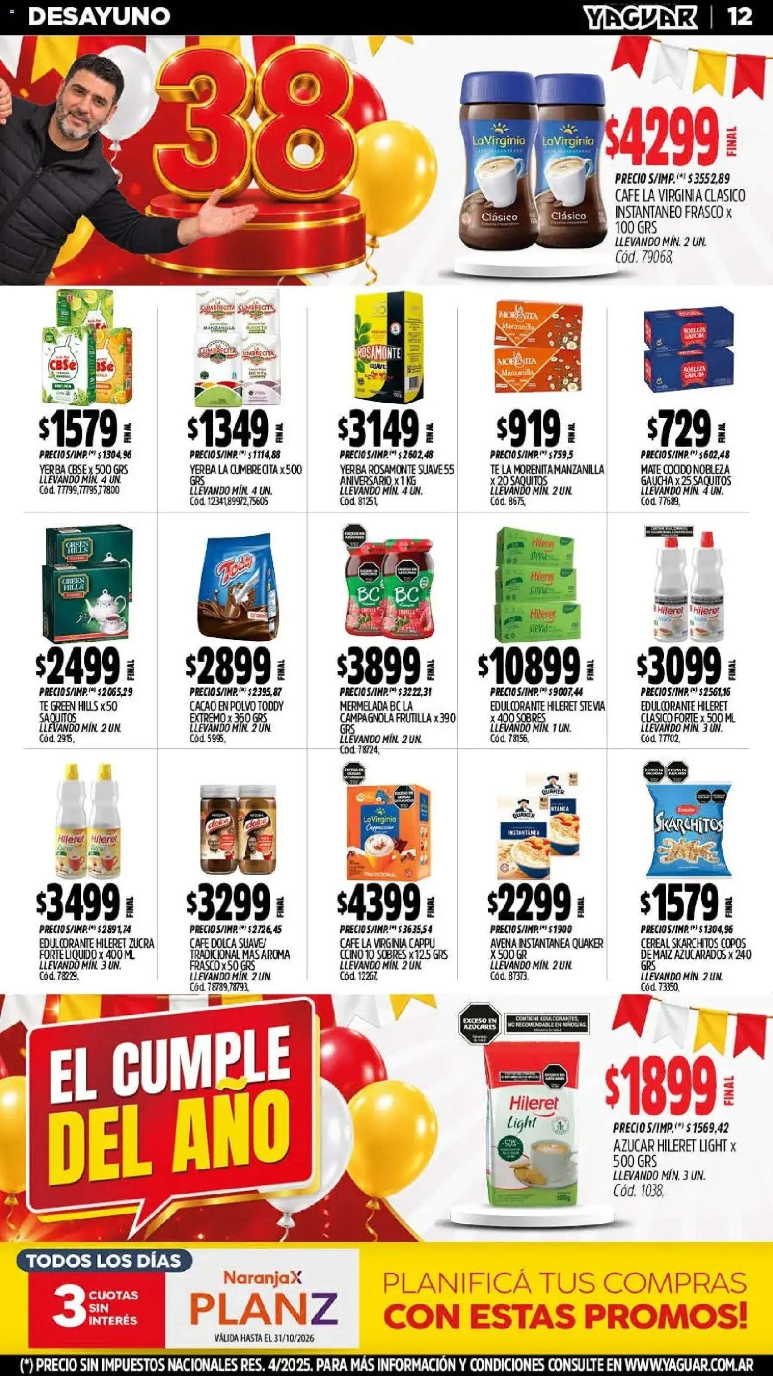 Yaguar - Ofertas │ válido desde el 05/10/2026 | Página: 11