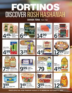 Preview of Fortinos weekly flyer / circulaire from shop Fortinos valid from Aug 27, 2026 | Page: 24