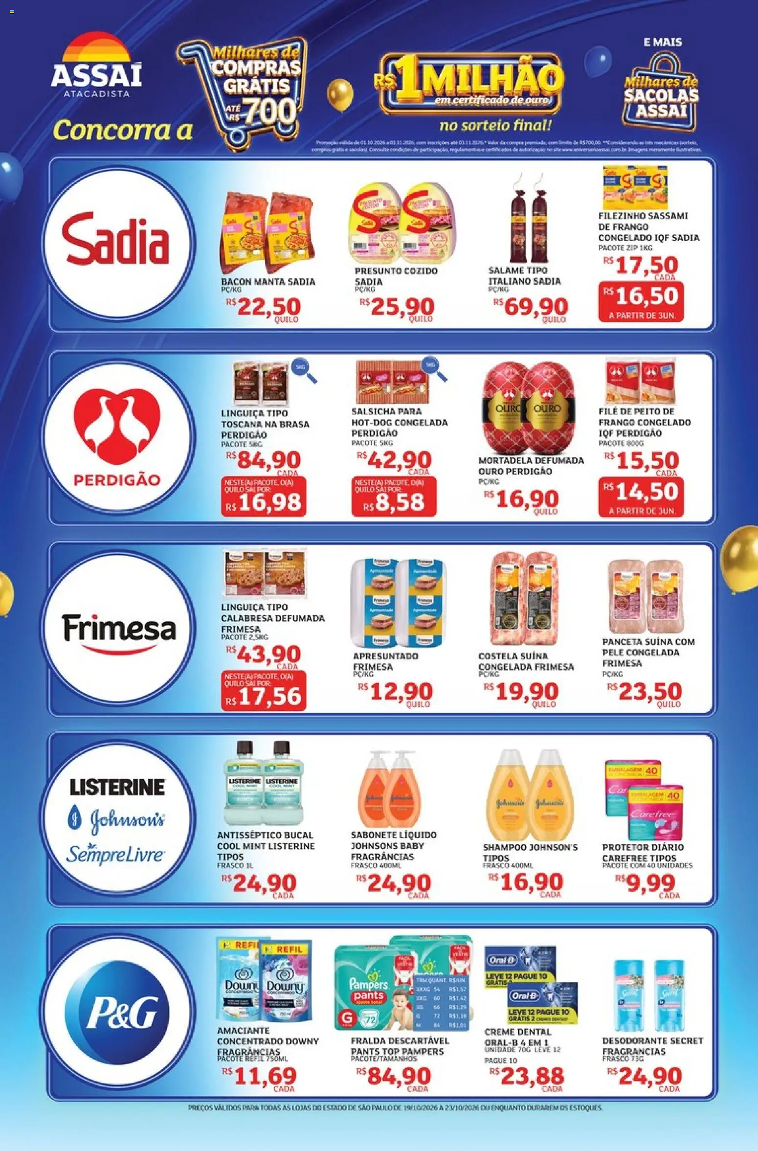 Assaí Atacadista Folheto - válido de 19/10/2026 | Página: 2