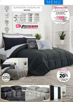 Vista previa de Colchas Concord catálogo, nuevo folleto de la tienda, válido en México a partir del 01.05.2026 | Página: 54
