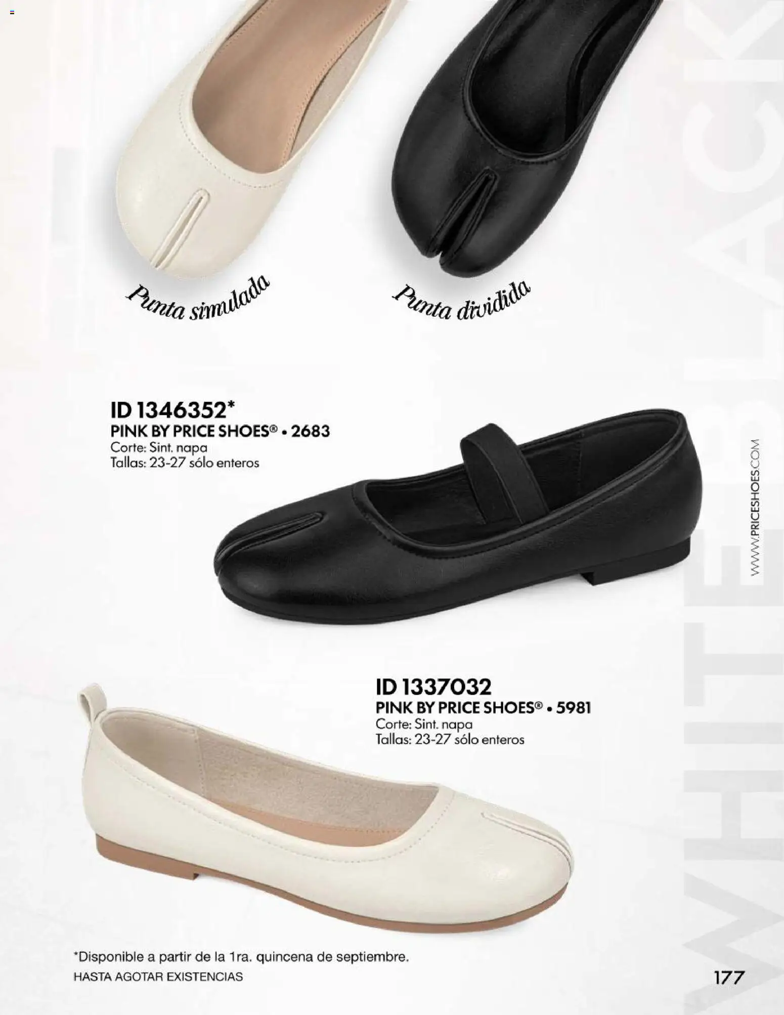 Nuevas ofertas de Price Shoes válidas en toda la República Mexicana desde el 28/08/2026. ¡Encuentra las mejores ofertas en Price Shoes catálogo Vestir Casual! | Página: 177