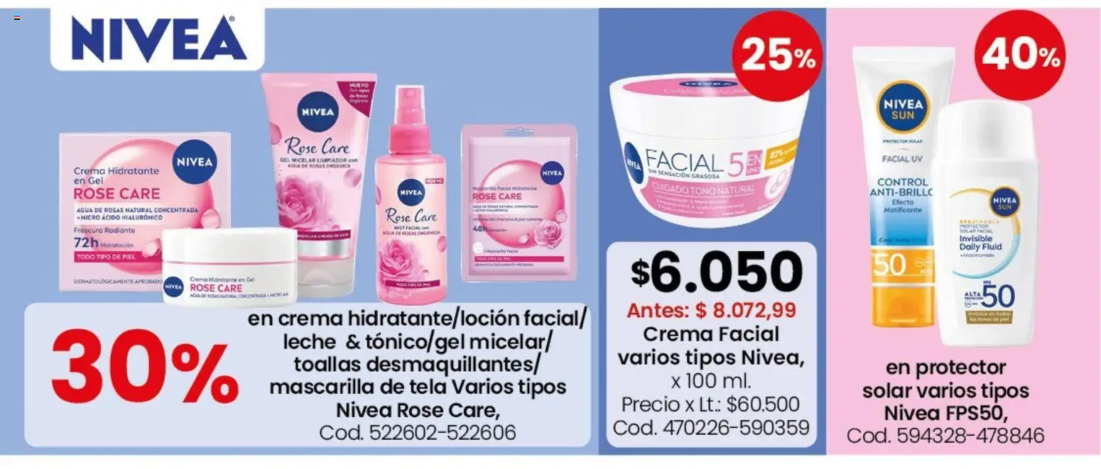 Coto - Perfumería y limpieza │ válido desde el 31/08/2026 | Página: 7 | Productos: Mascarilla, Protector solar, Agua, Radiante