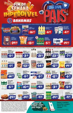 Bahamas Supermercados ofertas Fim de Semana Imperdível - Pré-Visualização do folheto da loja Bahamas Supermercados, válido de 31/07/2026 | Página: 1