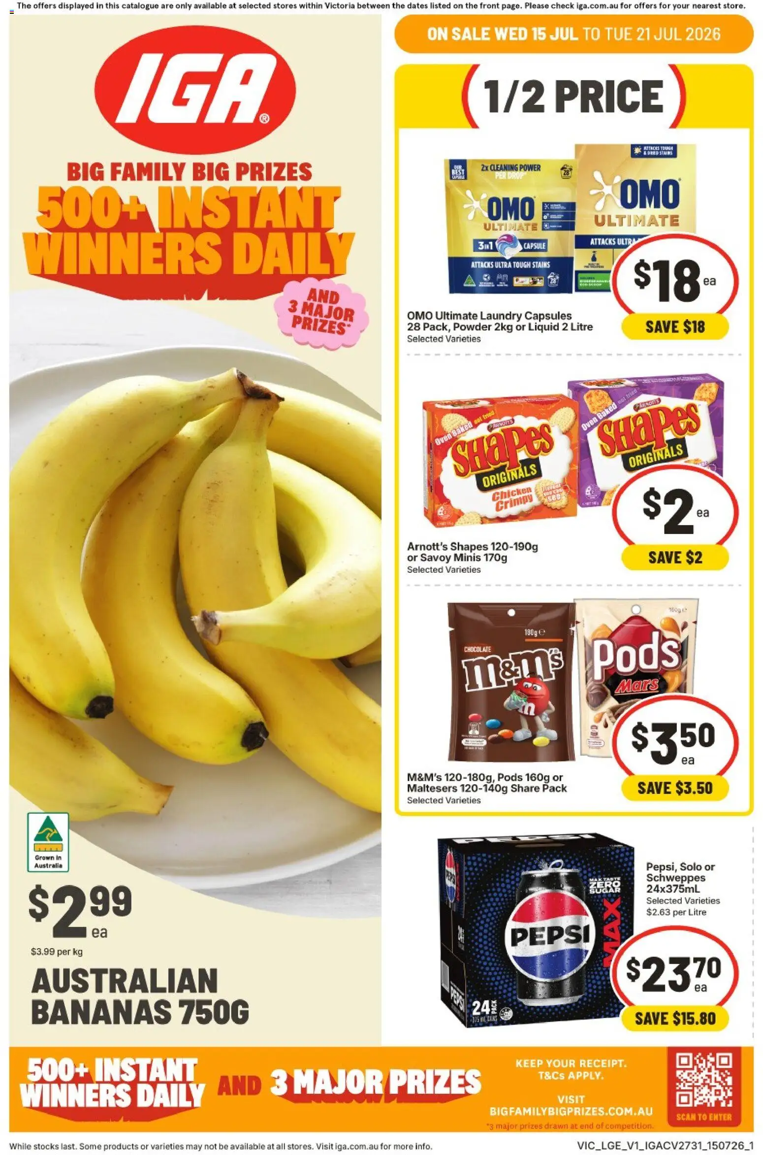 ﻿IGA catalogue from 15/07/2026 > Big discounts catalogue cover