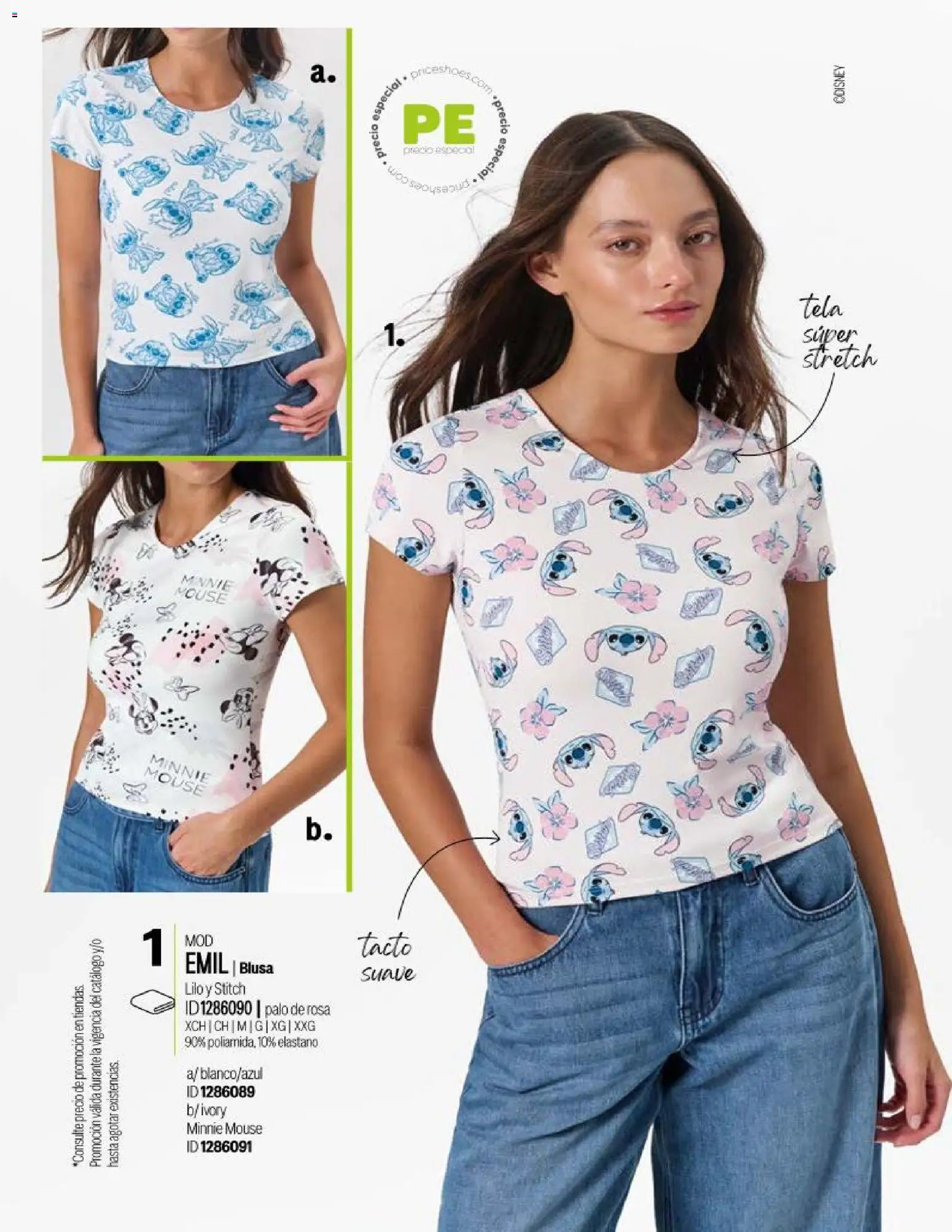 Nuevas ofertas de Price Shoes válidas en toda la República Mexicana desde el 09.05.2026. ¡Encuentra las mejores ofertas en Price Shoes catálogo Licencias! | Página: 104 | Productos: Blusa, Mouse