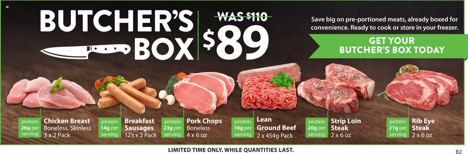 Save on foods flyer valid from 30.04.2026 | Page: 9 | Products: Beef, Box, Chicken, Pork