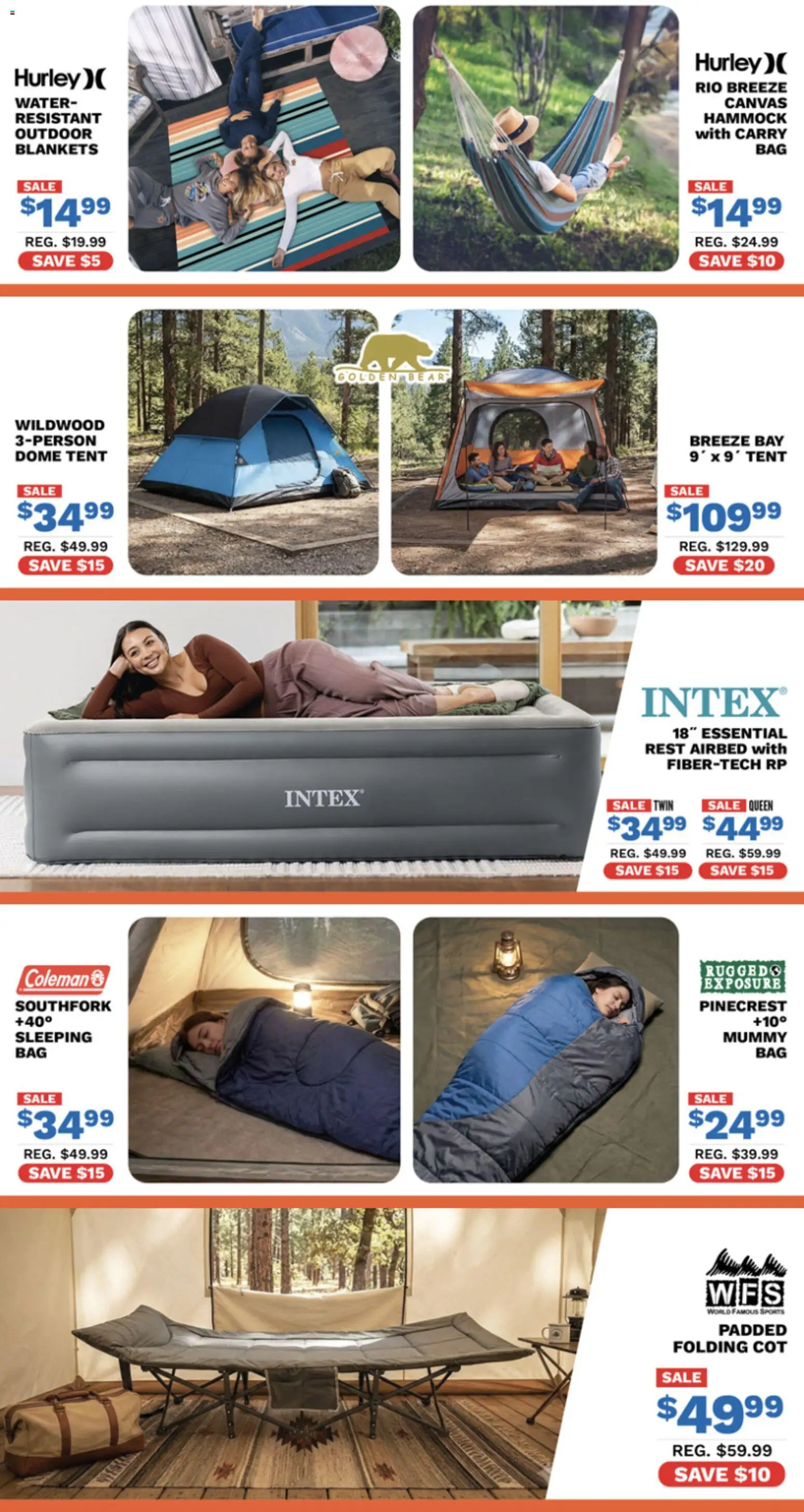 Big 5 Sporting Goods Weekly Ad - valid from 08/21/2026 | Page: 2 | Products: Canvas, Tent, Water