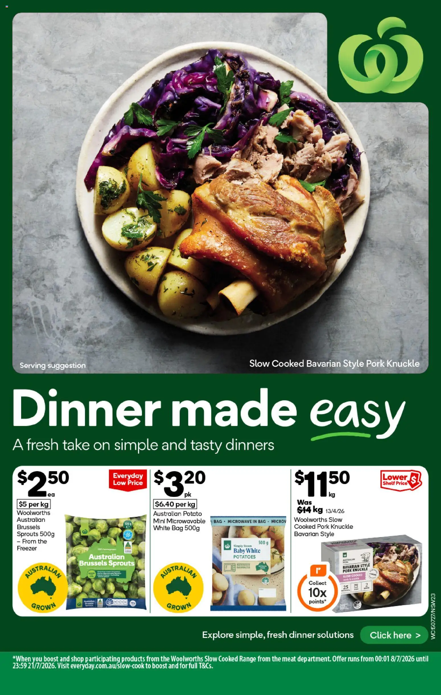 Woolworths catalogue - valid from 15/07/2026 | Page: 23 | Products: Shelf, Pork, Meat, Bag