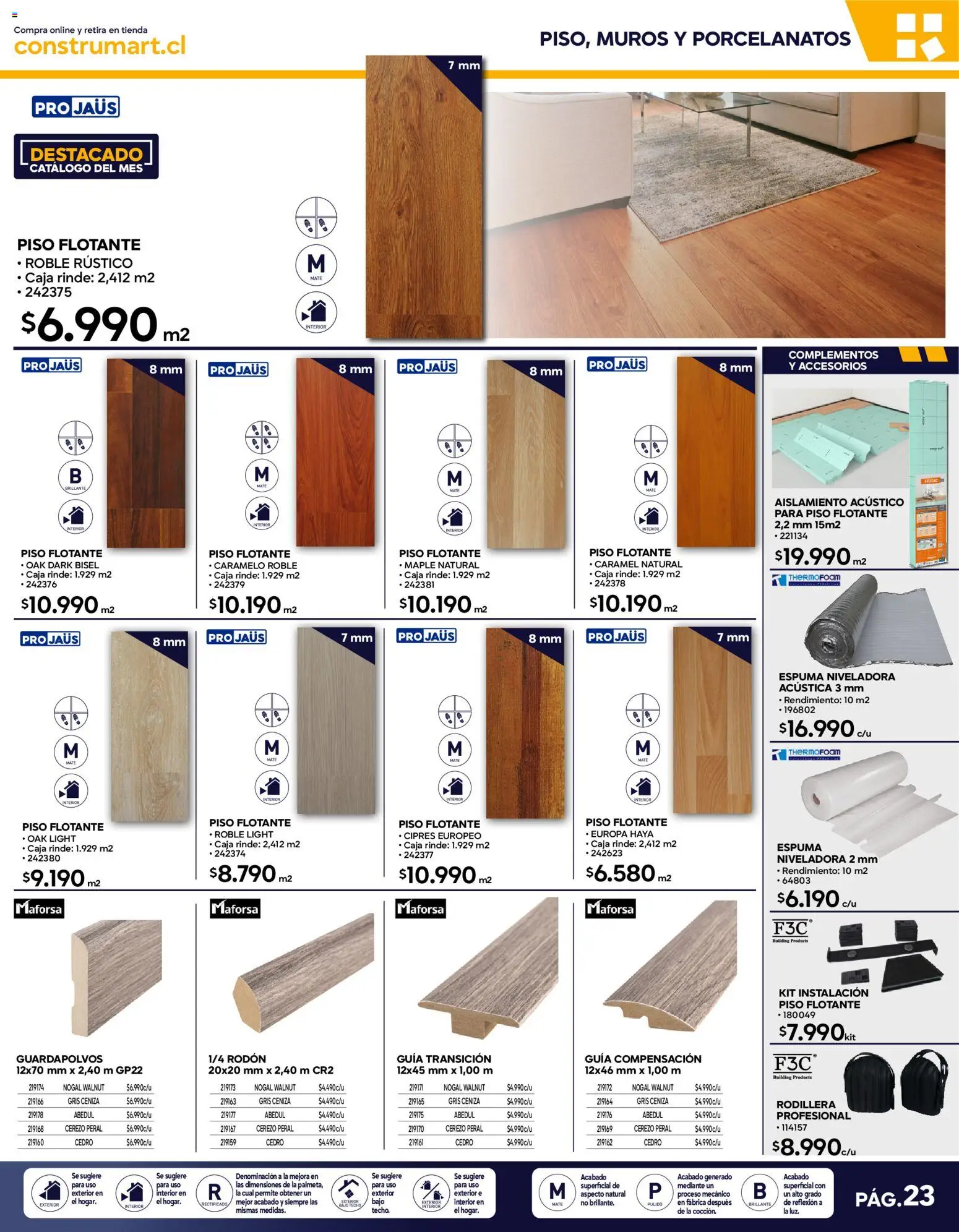 Construmart Ofertas │ válido desde el 01.06.2026 | Página: 23 | Productos: Espuma, Caja