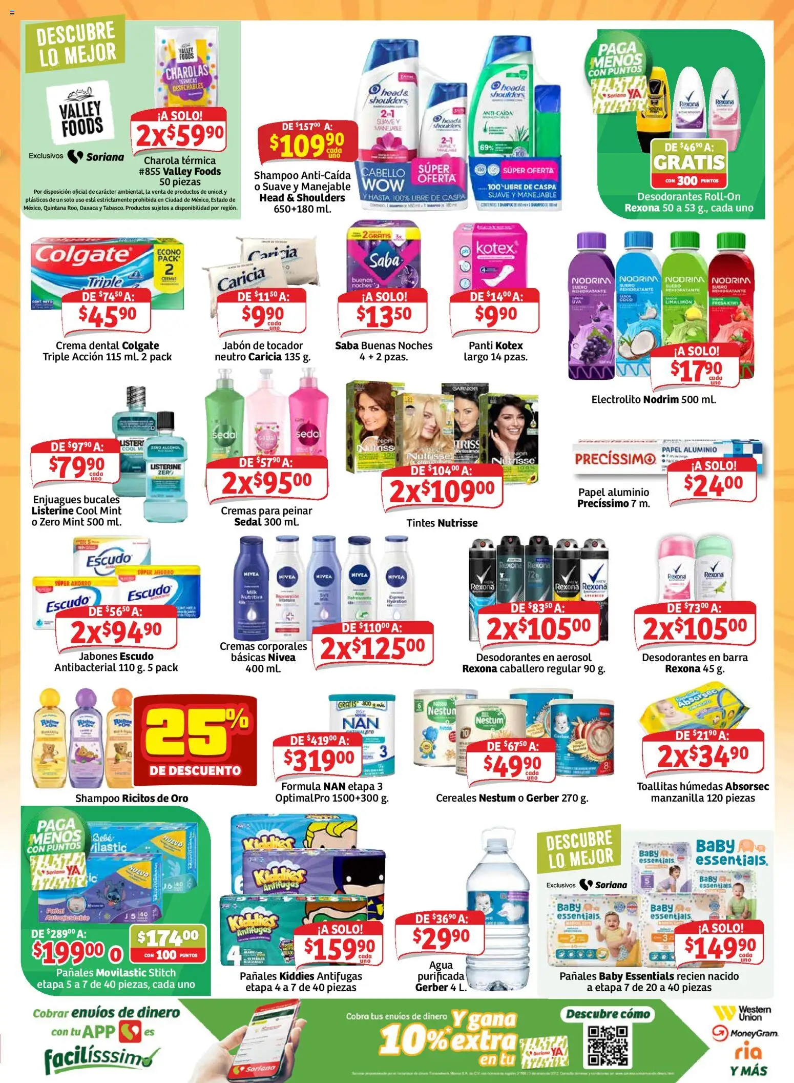 Nuevas ofertas de Soriana válidas en toda la República Mexicana desde el 02/10/2026. ¡Encuentra las mejores ofertas en Soriana Mercado - Ahorro constante y sonante! | Página: 5