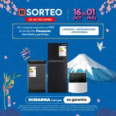 Vista previa de folleto Catálogo Hiraoka - Tricombo de la Hiraoka válido desde 16/10/2026
