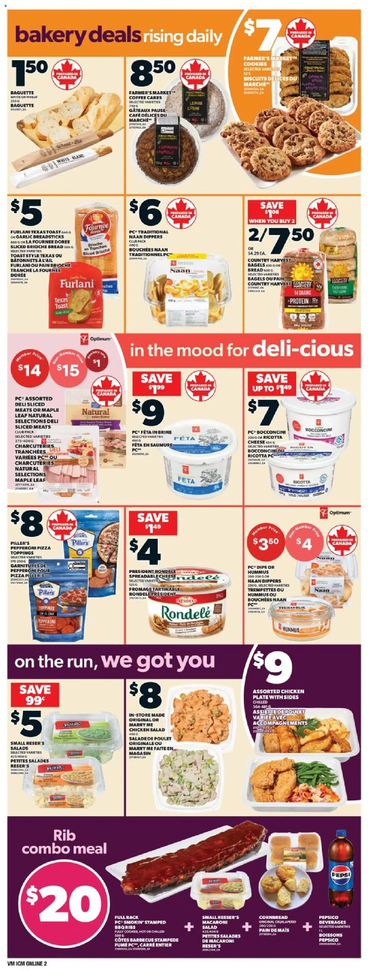 Valu Mart flyer valid from 21.05.2026 | Page: 4 | Products: Salad, Cheese, Bread, Coffee