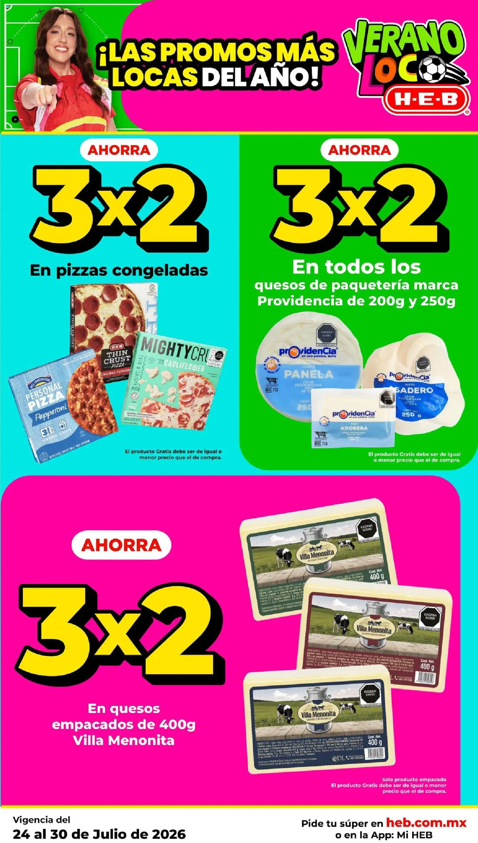 Nuevas ofertas de H-E-B válidas en toda la República Mexicana desde el 24/07/2026. ¡Encuentra las mejores ofertas en H-E-B folleto! | Página: 11