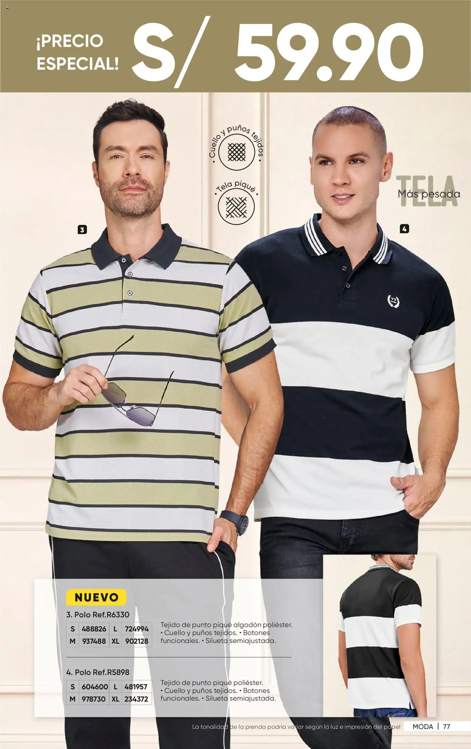 Catálogo Azzorti válido desde 31/08/2026 | Página: 83 | Productos: Cuello, Polo, Algodón