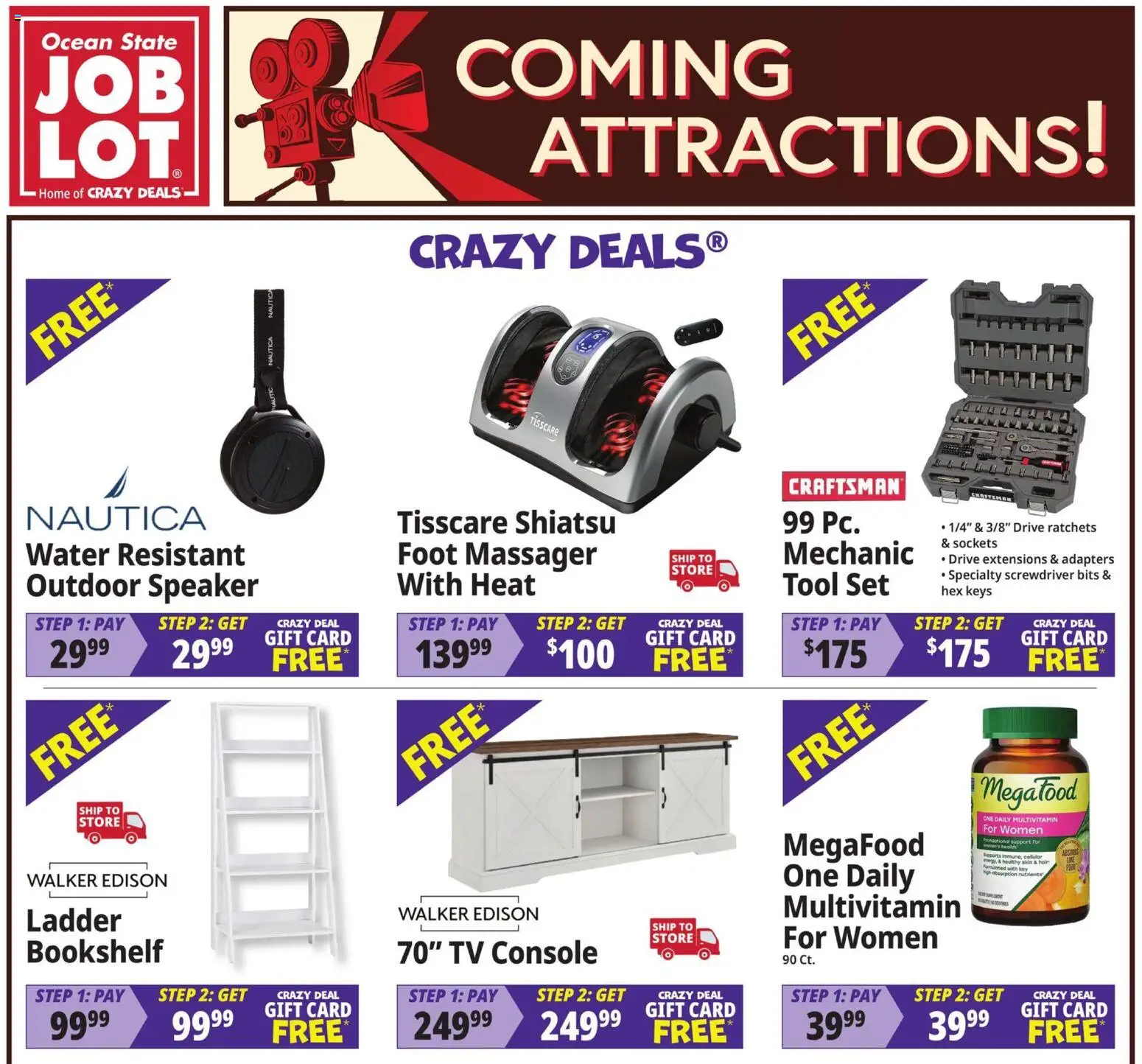Ocean State Job Lot Coming Attractions - MA - valid from 10/08/2026 | Page: 1