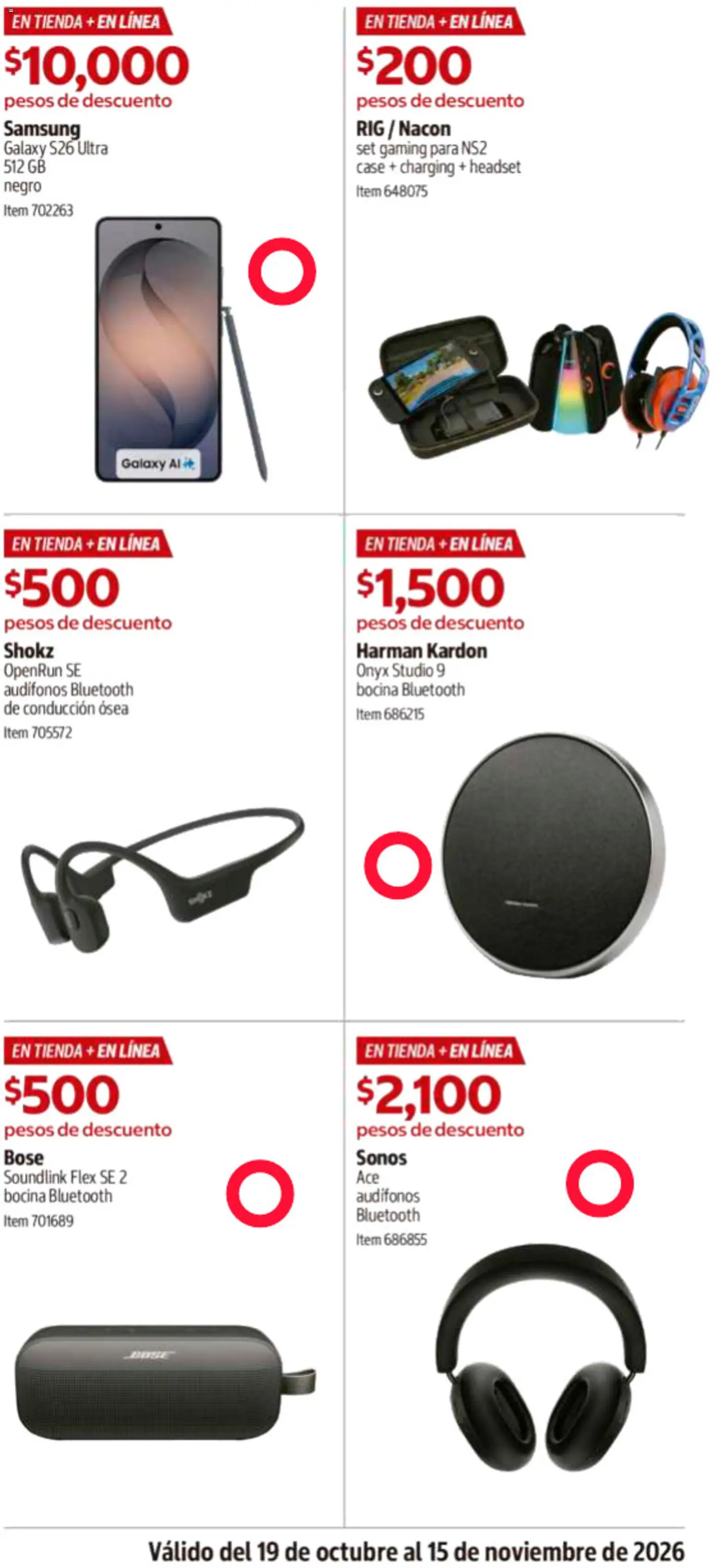Nuevas ofertas de Costco válidas en toda la República Mexicana desde el 19/10/2026. ¡Encuentra las mejores ofertas en Costco catálogo! | Página: 7