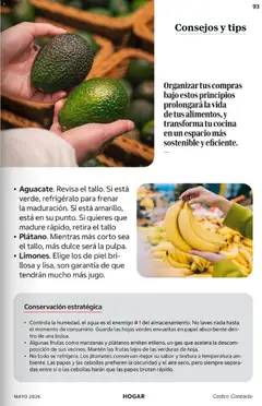 Vista previa de Limones, Elige los de piel brillosa y lisa, son garantía de que tendrán mucho más jugo., nuevo folleto de la tienda, válido en México a partir del 01.05.2026 | Página: 93