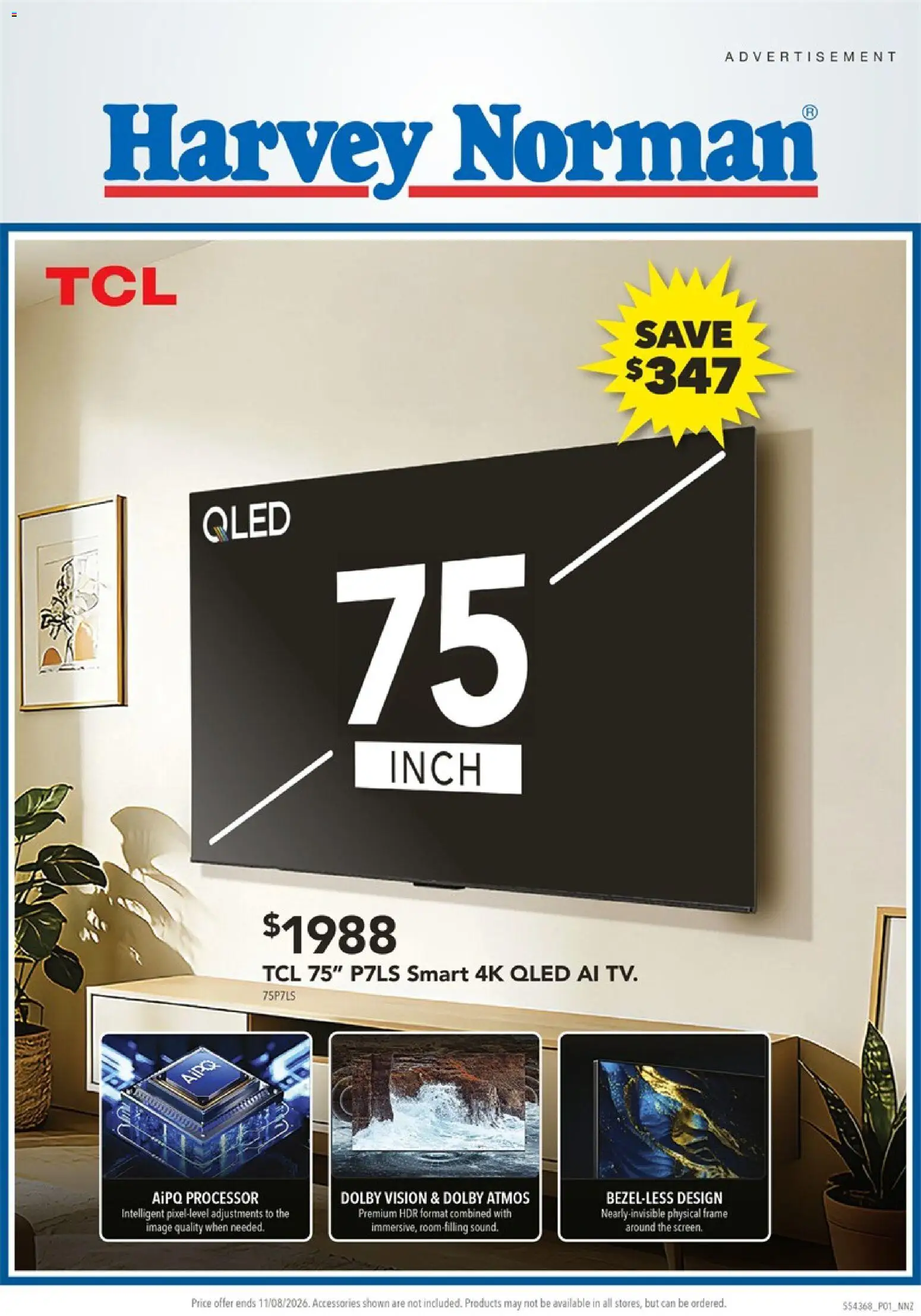 Harvey Norman catalogue from 8 Aug 2026 | Page: 1