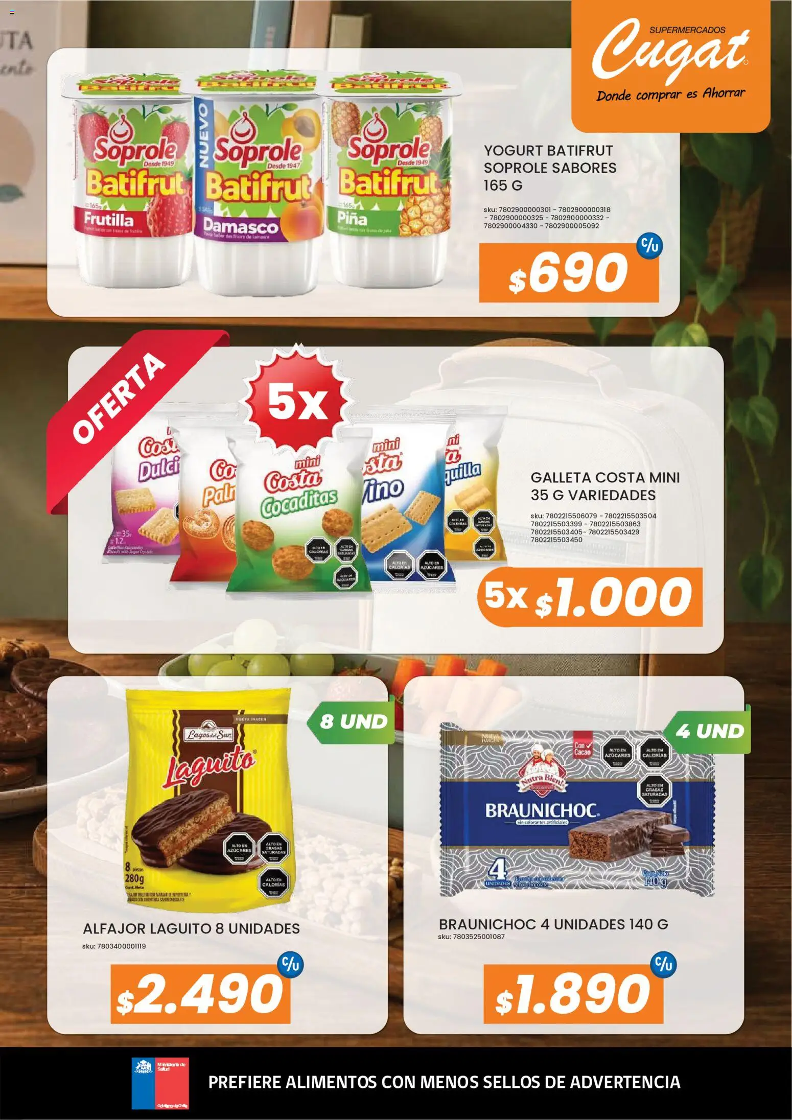 Cugat Ofertas  │ válido desde el 15.05.2026 | Página: 21 | Productos: Alfajor, Cacao, Frutilla, Piña