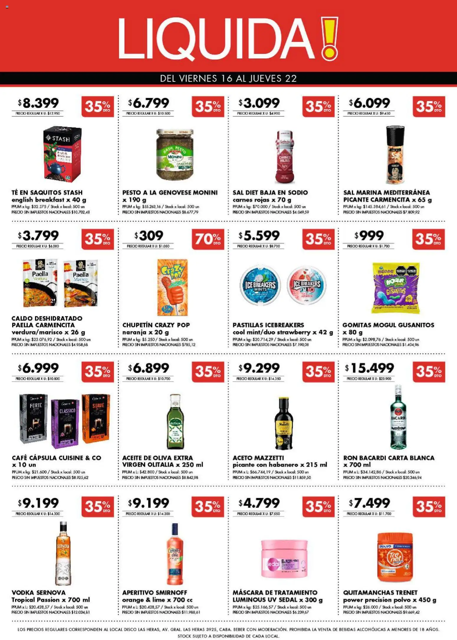 Disco - Ofertas | Bs. As. y Santa Fé │ válido desde el 16/10/2026 | Página: 10