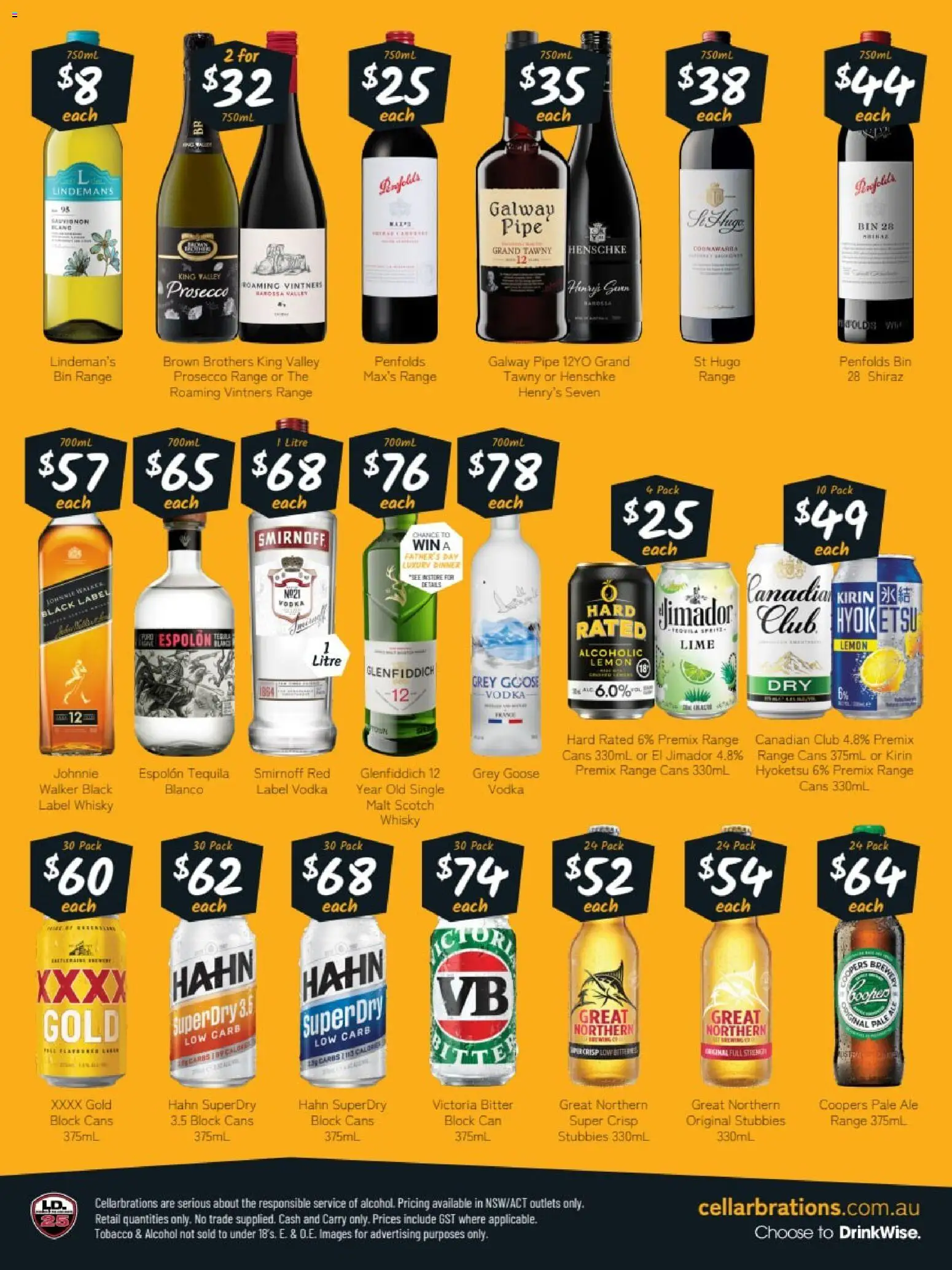 Cellarbrations catalogue - valid from 24/08/2026 | Page: 2 | Products: Alcohol, Tequila, Scotch, Glenfiddich 12